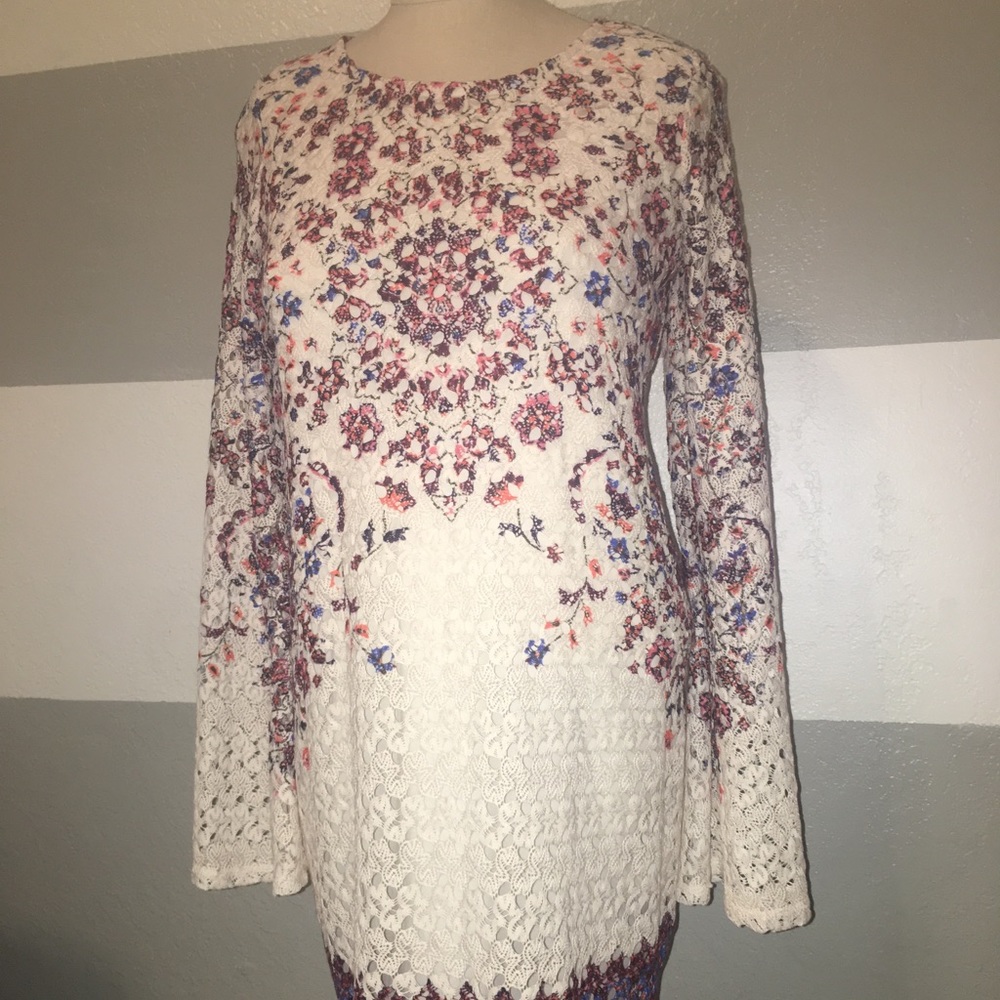Long Sleeve Floral Dress